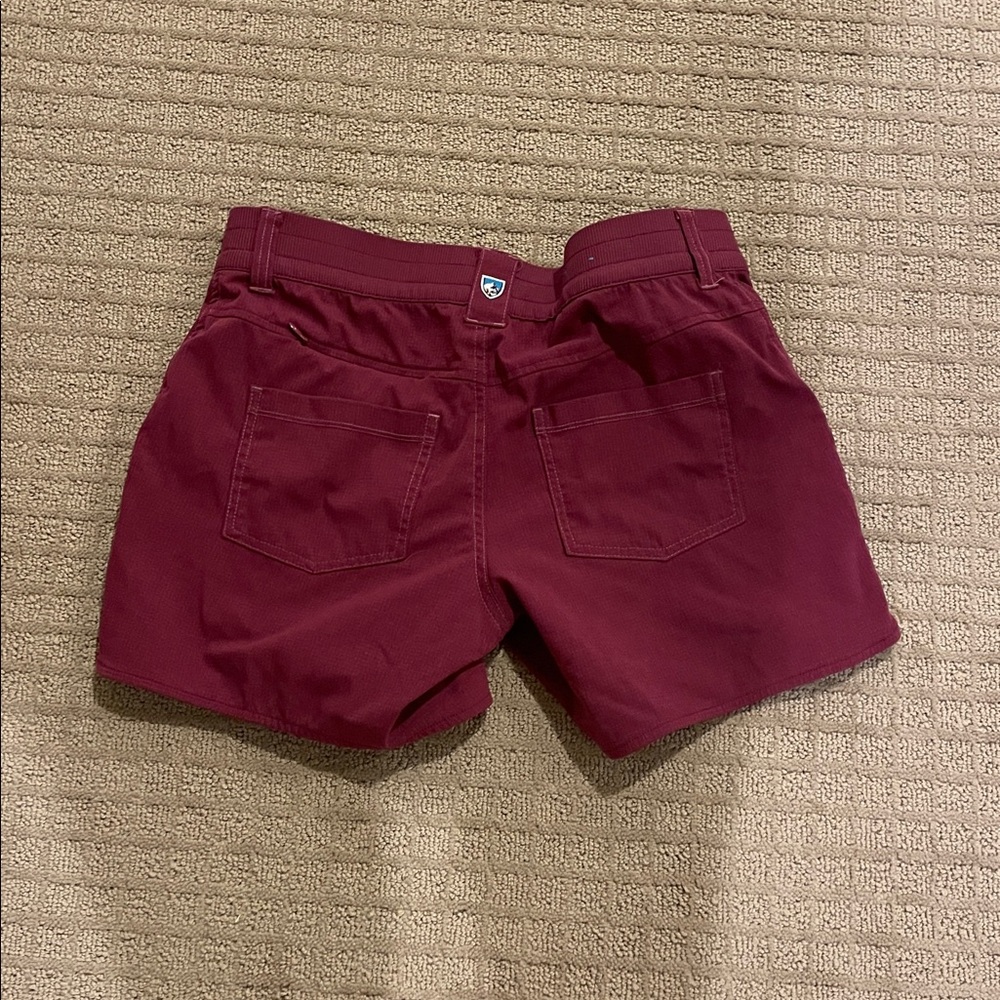 Kuhl Women's Burgundy Shorts - Picture 3 of 3